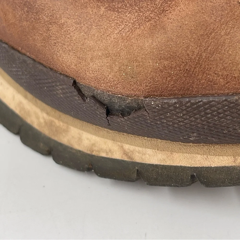 Timberland Boy’s Classic Brown Suede -SZ 12.5 C- Waterproof Hiking Boots